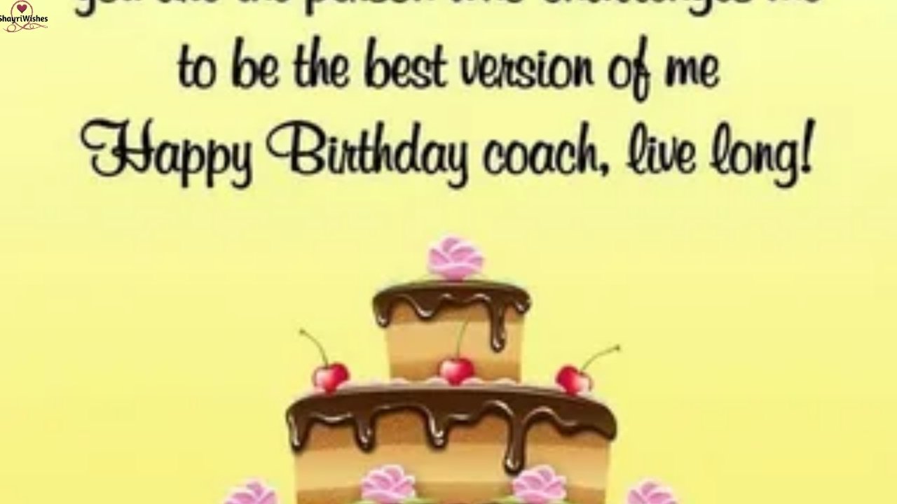 275+ Unique Birthday Wishes for Your Coach to Show Your Appreciation