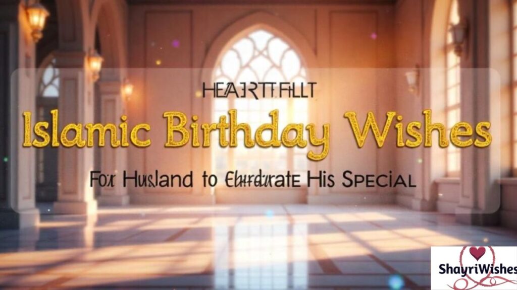 Birthday Wishes for Husband in Urdu