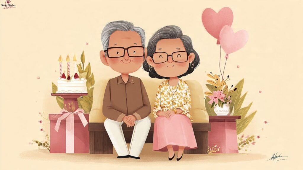 Lovely Anniversary Messages for Chacha and Chachi