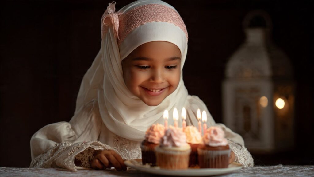 Short and Sweet Islamic Birthday Wishes for Daughter