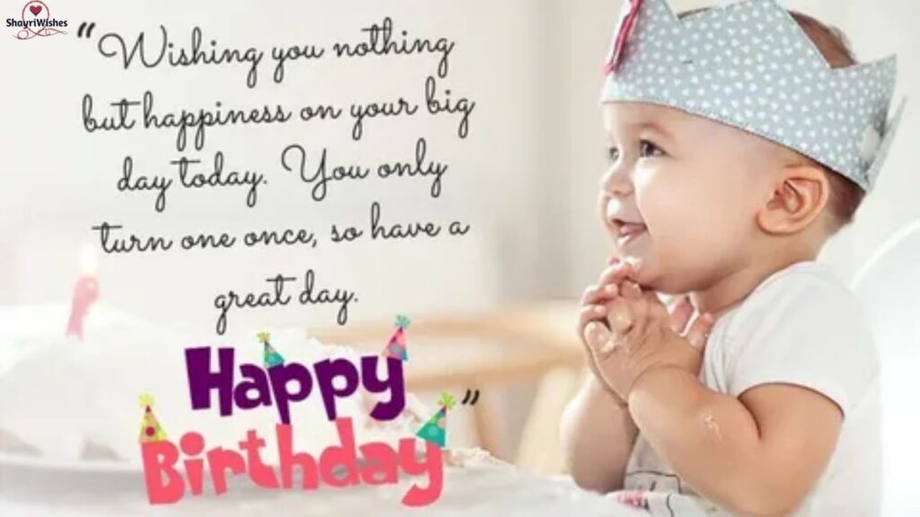 1st Birthday Wishes for Nephew