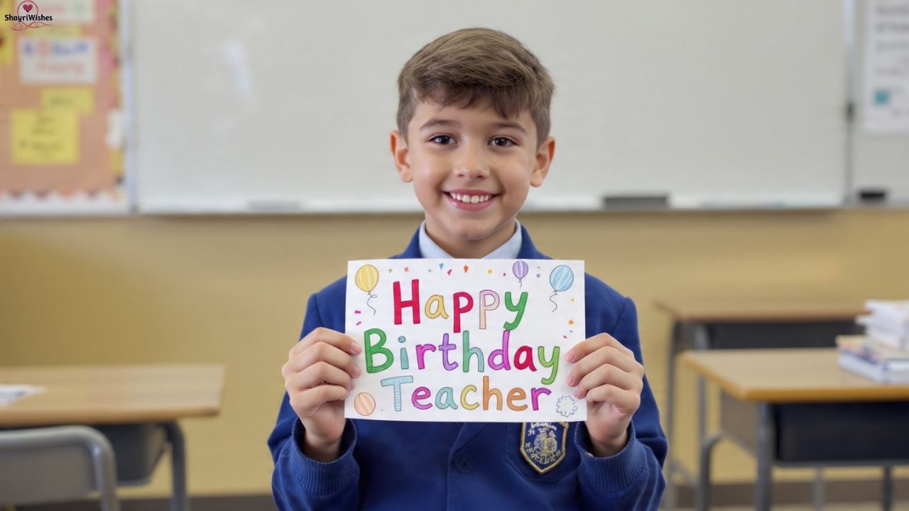 200+ Best Birthday Wishes for Teacher from Student – Thoughtful & Unique Messages