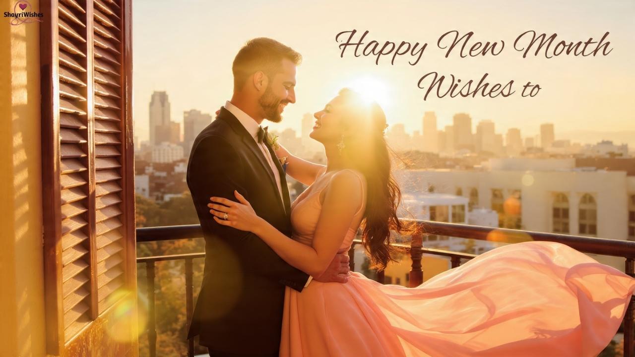 240+ Happy New Month Wishes to My Love – Romantic Messages to Start Fresh