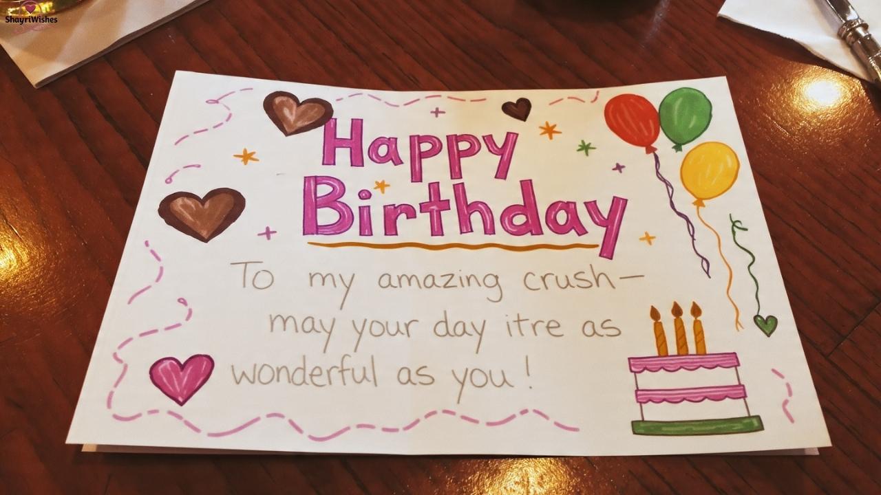 350+ Birthday Wishes for Crush to Express Feelings Without Saying “I Love You”