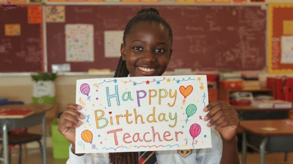 Birthday Wishes for Teacher from Student in Hindi