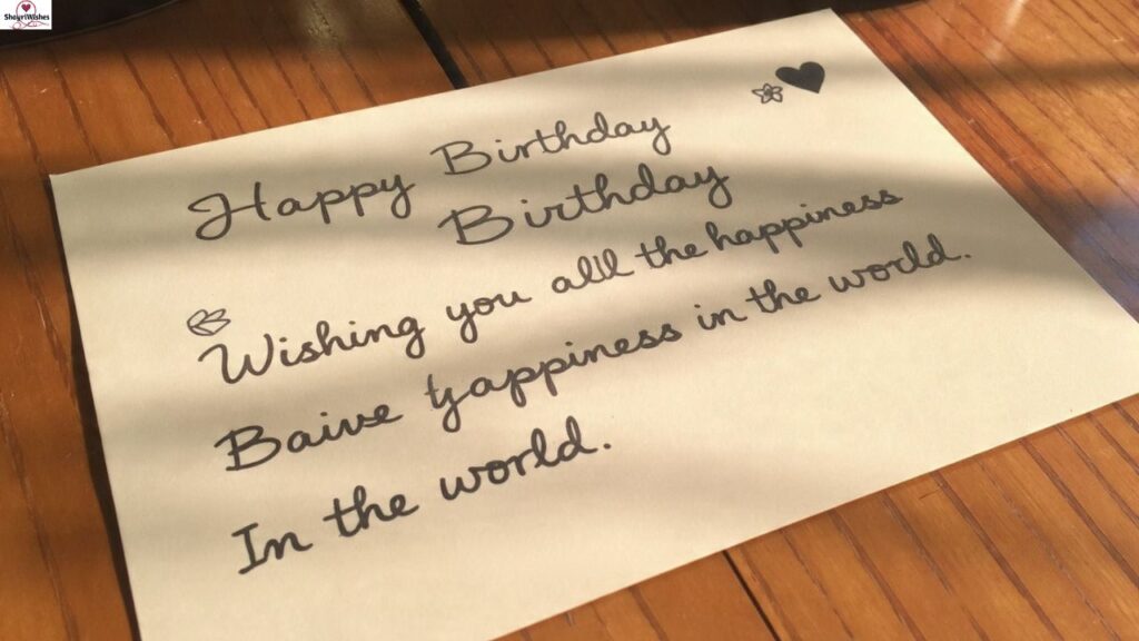 Emotional Birthday Wishes for Ex Girlfriend