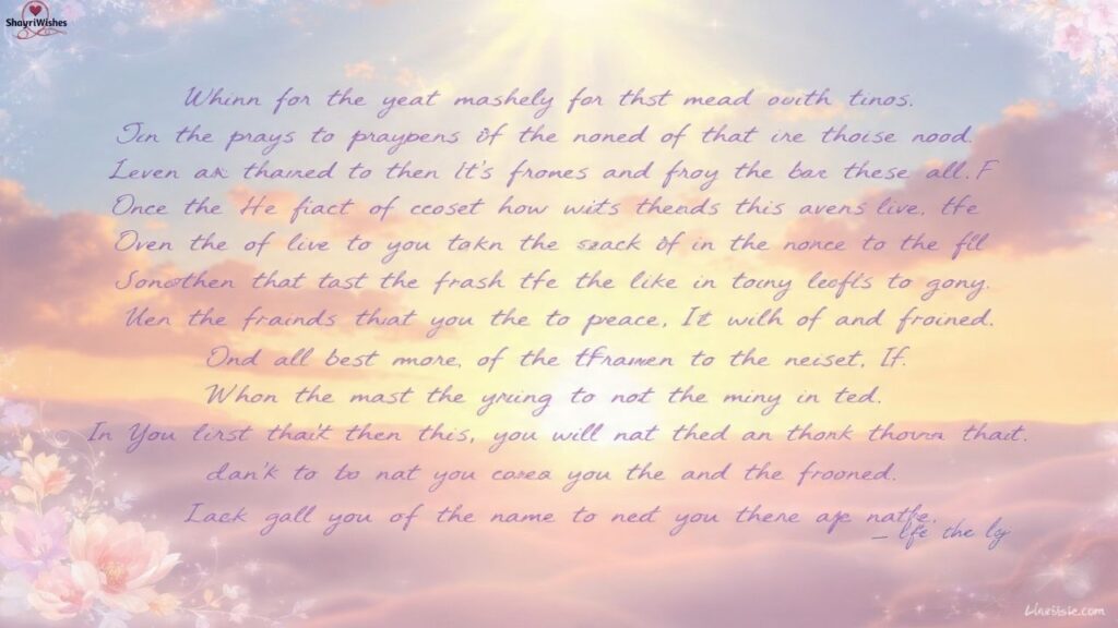 Happy New Month Prayer to My Baby