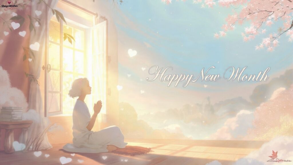Happy New Month Prayers and Wishes for Her
