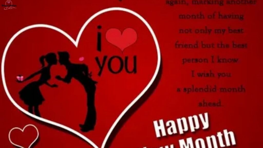 Happy New Month Wishes to My Girlfriend