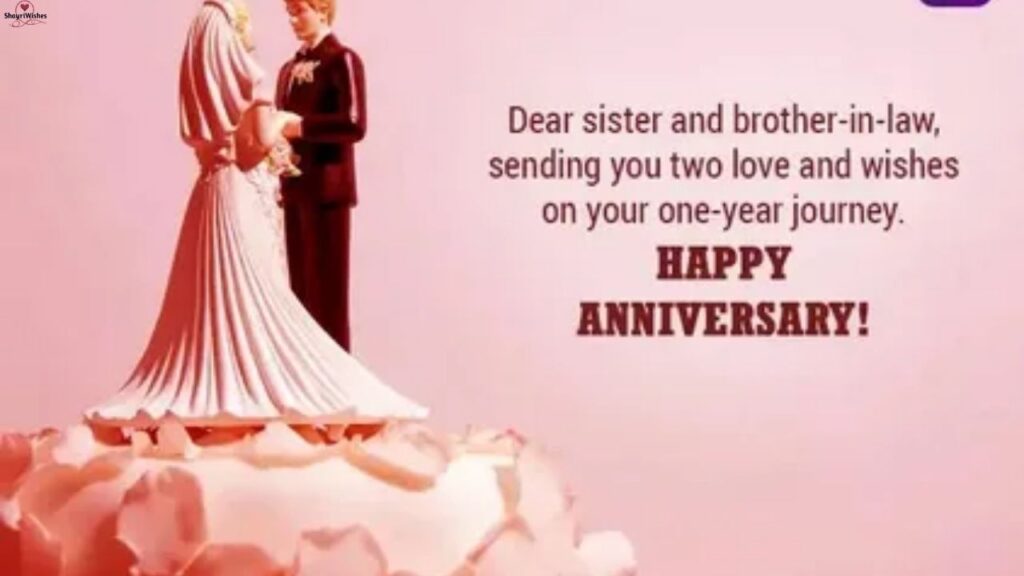 Inspirational Anniversary Wishes for Sister and Brother-in-Law