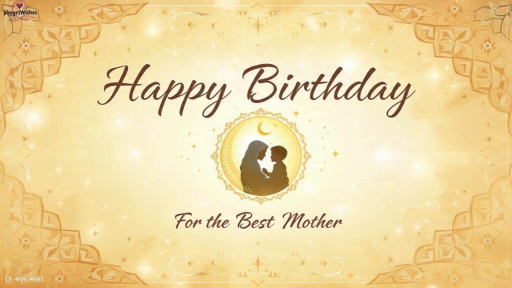 Islamic Birthday Love & Thank You Messages for Mother Appreciation