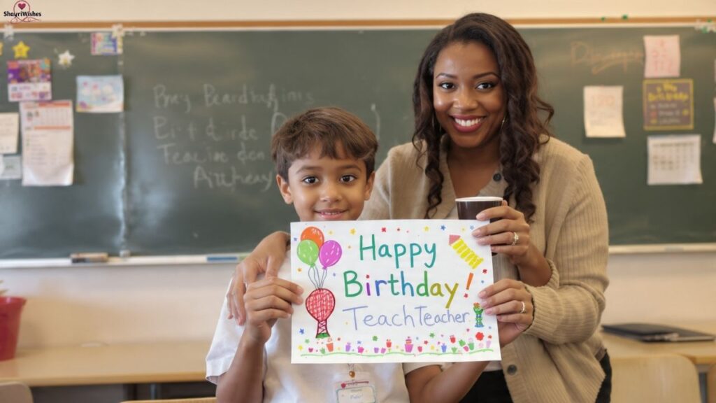Short Heart Touching Birthday Wishes for Teacher from Student