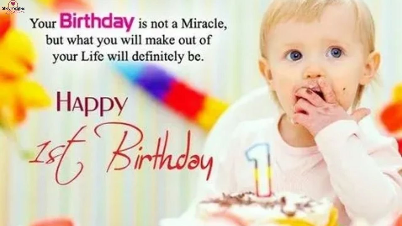 250+ 1st Birthday Wishes for Baby Boy – Cute, Heartfelt & Adorable Messages