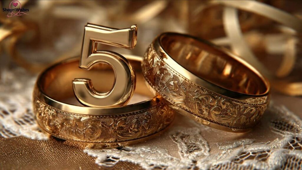 5th Wedding Anniversary Wishes for Husband from Wife