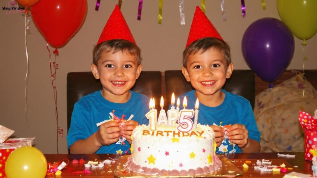Birthday Wishes for Twins Boy