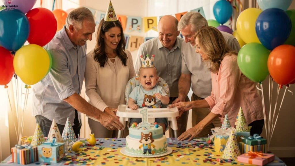 First Birthday Wishes for Baby Boy from Mother