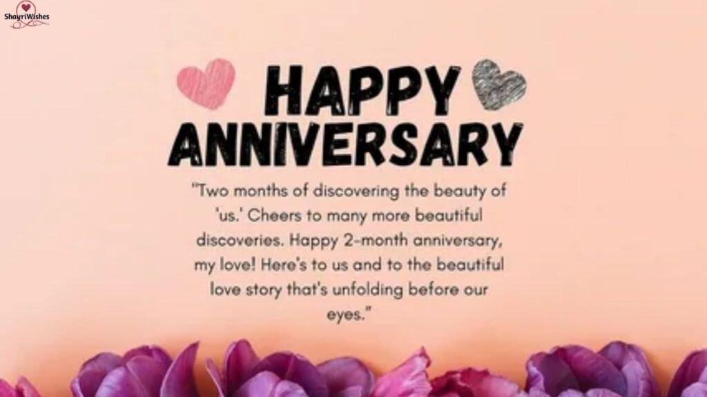 Happy 2 Month Anniversary, My Love