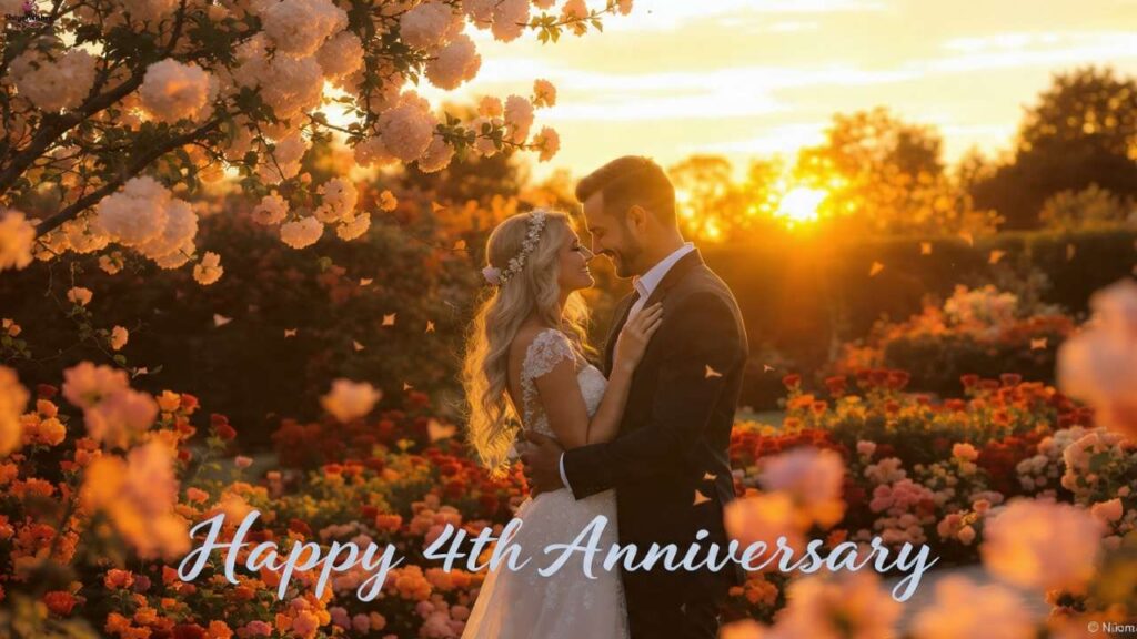Happy 4th Anniversary My Love Wishes