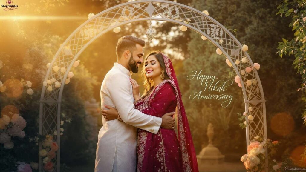 Happy Nikah Anniversary Wishes for Wife