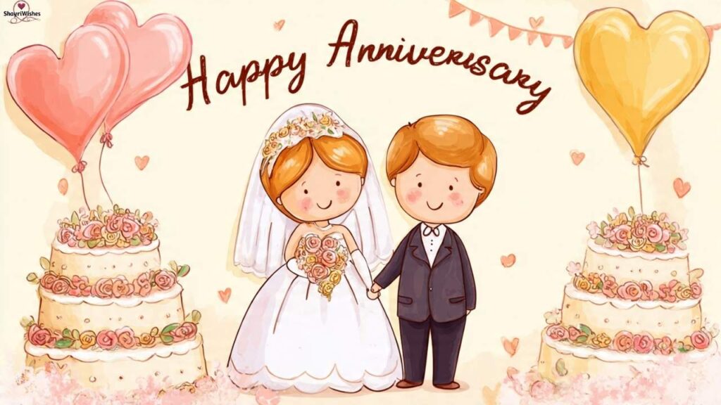 Short Wedding Anniversary Wishes for Wife